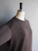 画像8: Style Craft Wardrobe(スタイルクラフトワードローブ) T-SWEATER(WOOL RIB) ウォルナット