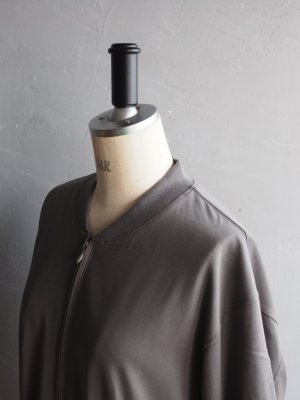 画像12: Still By Hand(スティルバイハンド)  ハーフジッププルオーバーカットソー スレートグレー