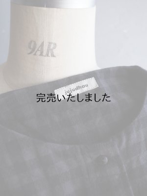 画像22: jujudhau(ズーズーダウ) DAIKEI DRESS-ダイケイドレス-ウールコットンチェック