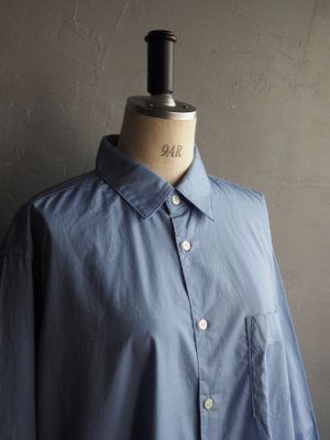 画像8: HARVESTY(ハーベスティ) シャツローブ ブルー