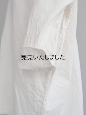 画像15: jujudhau(ズーズーダウ) SMALL NECK SHIRTS-スモールネックシャツ- ネップナチュラル