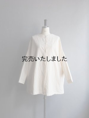 画像3: jujudhau(ズーズーダウ) BOTH SIDE TUNIC-ボスサイドチュニック-ネップナチュラル
