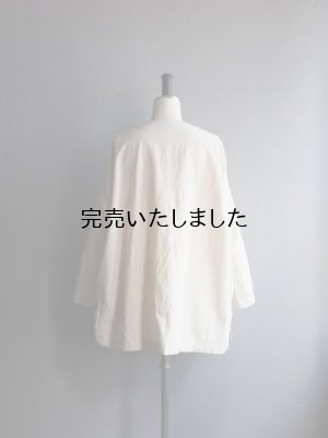 画像5: jujudhau(ズーズーダウ) BOTH SIDE TUNIC-ボスサイドチュニック-ネップナチュラル