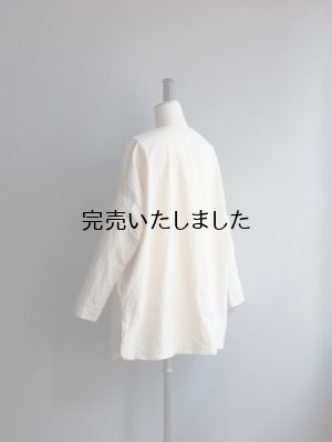 画像6: jujudhau(ズーズーダウ) BOTH SIDE TUNIC-ボスサイドチュニック-ネップナチュラル