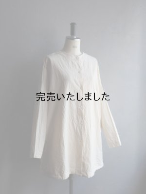 画像8: jujudhau(ズーズーダウ) BOTH SIDE TUNIC-ボスサイドチュニック-ネップナチュラル