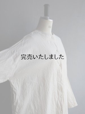 画像11: jujudhau(ズーズーダウ) BOTH SIDE TUNIC-ボスサイドチュニック-ネップナチュラル
