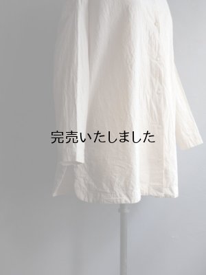 画像12: jujudhau(ズーズーダウ) BOTH SIDE TUNIC-ボスサイドチュニック-ネップナチュラル