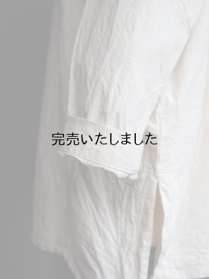 画像15: jujudhau(ズーズーダウ) BOTH SIDE TUNIC-ボスサイドチュニック-ネップナチュラル