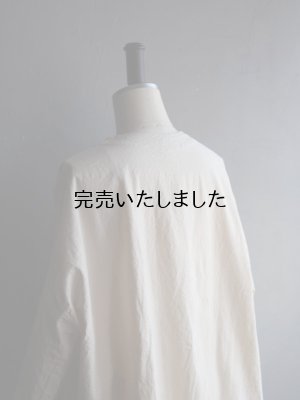 画像18: jujudhau(ズーズーダウ) BOTH SIDE TUNIC-ボスサイドチュニック-ネップナチュラル