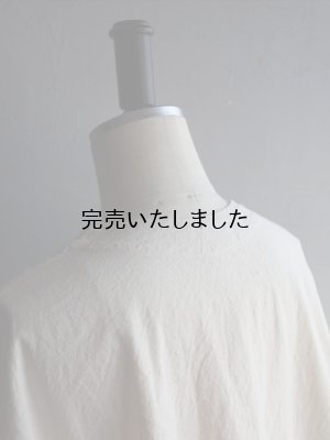 画像19: jujudhau(ズーズーダウ) BOTH SIDE TUNIC-ボスサイドチュニック-ネップナチュラル
