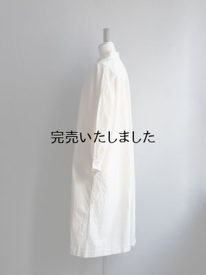 画像5: jujudhau(ズーズーダウ) SHIRTS DRESS-シャツドレス-ネップナチュラル