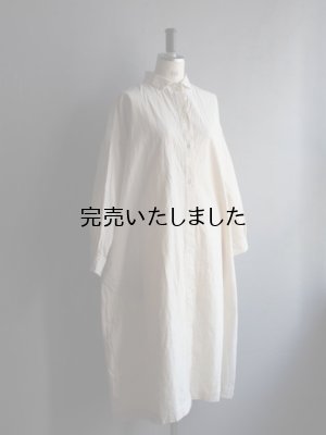画像9: jujudhau(ズーズーダウ) SHIRTS DRESS-シャツドレス-ネップナチュラル