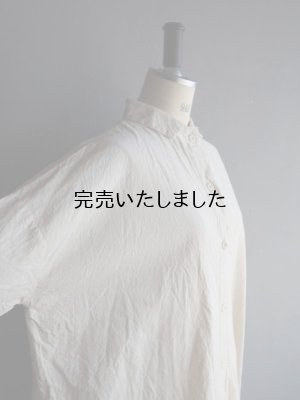 画像12: jujudhau(ズーズーダウ) SHIRTS DRESS-シャツドレス-ネップナチュラル