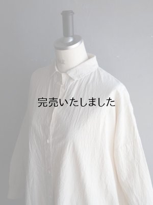 画像14: jujudhau(ズーズーダウ) SHIRTS DRESS-シャツドレス-ネップナチュラル