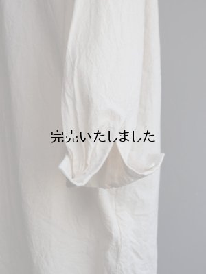 画像16: jujudhau(ズーズーダウ) SHIRTS DRESS-シャツドレス-ネップナチュラル