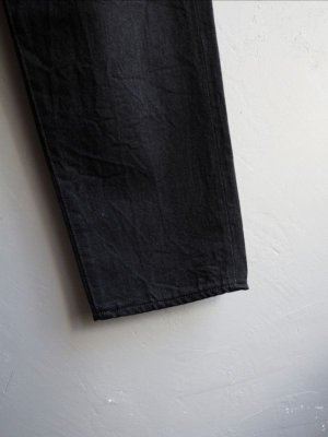 画像13: Still By Hand(スティルバイハンド)  1タックテーパードデニムパンツ ブラック