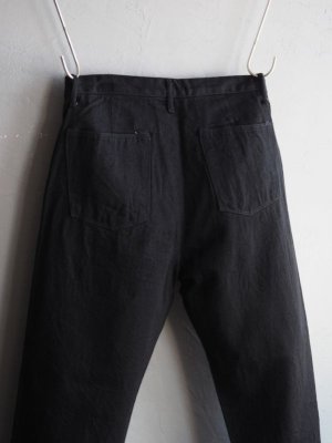 画像18: Still By Hand(スティルバイハンド)  1タックテーパードデニムパンツ ブラック