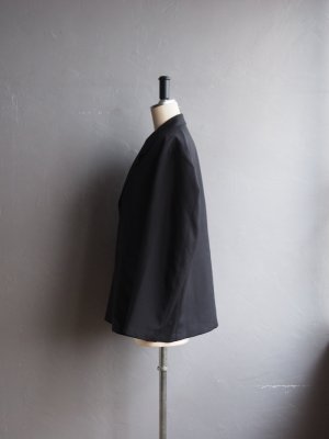 画像5: Still By Hand(スティルバイハンド) 2Bテーラードジャケット インクブラック