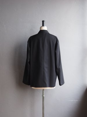 画像6: Still By Hand(スティルバイハンド) 2Bテーラードジャケット インクブラック