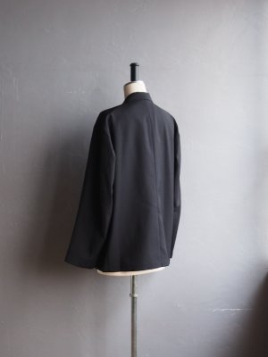 画像7: Still By Hand(スティルバイハンド) 2Bテーラードジャケット インクブラック