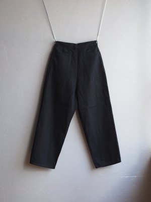 画像12: Still By Hand(スティルバイハンド) 12oz ワンタックデニムペインターパンツ ブラック