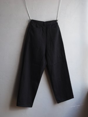 画像13: Still By Hand(スティルバイハンド) 12oz ワンタックデニムペインターパンツ ブラック