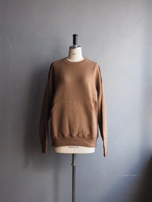 画像1: ENDS and MEANS(エンズアンドミーンズ) Crew Neck Sweat  フォックスブラウン