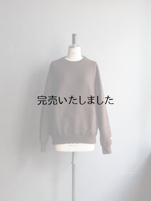 画像4: ENDS and MEANS(エンズアンドミーンズ) Crew Neck Sweat  ダークチョコレート