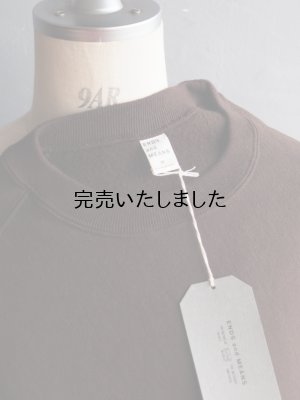 画像23: ENDS and MEANS(エンズアンドミーンズ) Crew Neck Sweat  ダークチョコレート
