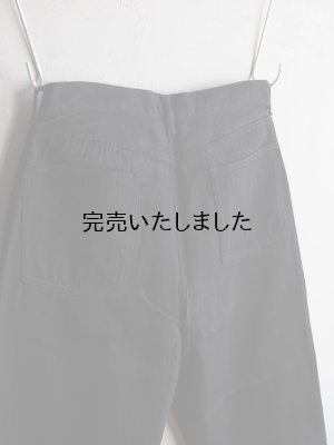 画像14: Still By Hand(スティルバイハンド)ディープタックデニムパンツ ブラック