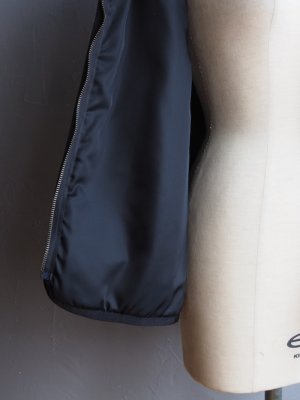 画像22: kontor(コントール) コットンウェザークロスキルティングベスト ネイビー