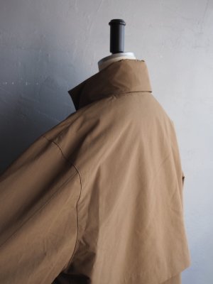 画像23: Still By Hand(スティルバイハンド)スタンドカラーライトブルゾン キャメル