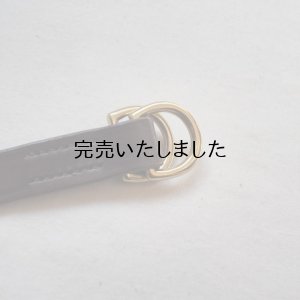 画像4: HERALDIC BELTS-BRIDLE LEATHER 3/4 DUBLE DEE BELT-ブライドルレザーリングベルト ダークハバナ