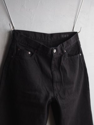 画像6: alvana(アルヴァナ) BHARAT DENIM STRAIGHT PANTS - インクブラック