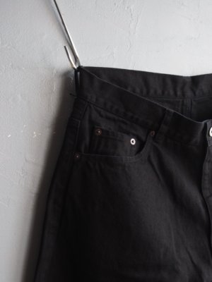 画像7: alvana(アルヴァナ) BHARAT DENIM STRAIGHT PANTS - インクブラック