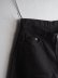 画像7: alvana(アルヴァナ) BHARAT DENIM STRAIGHT PANTS - インクブラック (7)