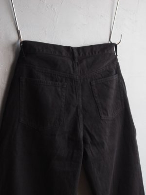 画像14: alvana(アルヴァナ) BHARAT DENIM STRAIGHT PANTS - インクブラック