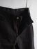 画像9: alvana(アルヴァナ) BHARAT DENIM STRAIGHT PANTS - インクブラック (9)