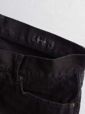 画像17: alvana(アルヴァナ) BHARAT DENIM STRAIGHT PANTS - インクブラック