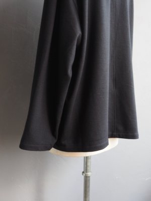 画像21: Still By Hand(スティルバイハンド) ウールジャージーセミダブルジャケット チャコール