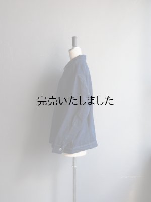 画像2: alvana(アルヴァナ) BHARAT DENIM JACKET - ブルー