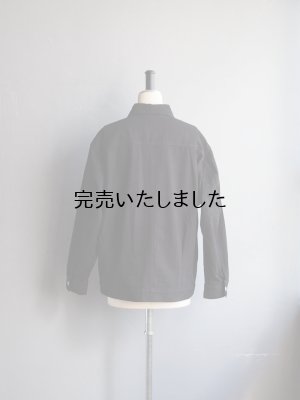 画像3: alvana(アルヴァナ) BHARAT DENIM JACKET - インクブラック