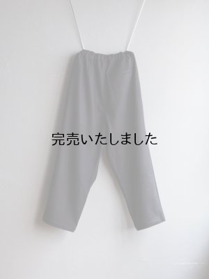 画像14: Still By Hand(スティルバイハンド)ウールジャージーイージースラックス ブラックネイビー