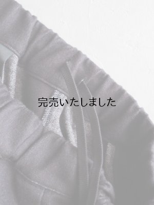 画像21: Still By Hand(スティルバイハンド)ウールジャージーイージースラックス ブラックネイビー