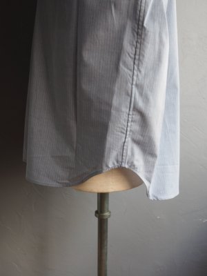 画像16: Still By Hand(スティルバイハンド) オーバーサイズストライプシャツ ブルーストライプ