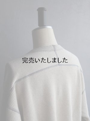 画像15: ENDS and MEANS(エンズアンドミーンズ) Waffle Thermal L/S Tee オートミール