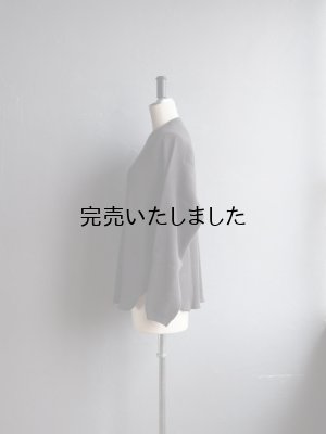 画像2: ENDS and MEANS(エンズアンドミーンズ) Waffle Thermal L/S Tee チャコール