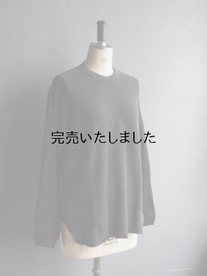 画像6: ENDS and MEANS(エンズアンドミーンズ) Waffle Thermal L/S Tee チャコール