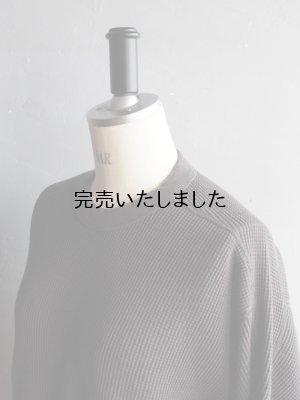画像11: ENDS and MEANS(エンズアンドミーンズ) Waffle Thermal L/S Tee チャコール
