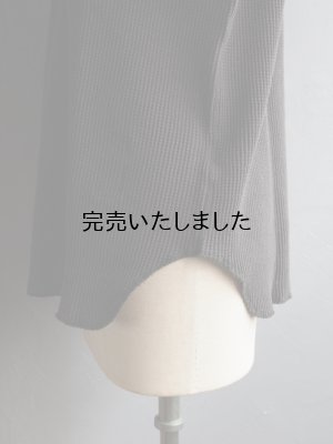 画像13: ENDS and MEANS(エンズアンドミーンズ) Waffle Thermal L/S Tee チャコール